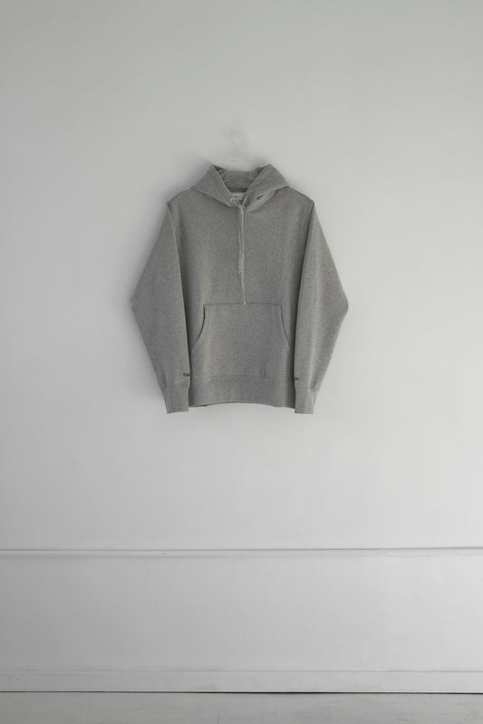 Wide Line Logo Classic Hoodie (Heather Ash Grey)